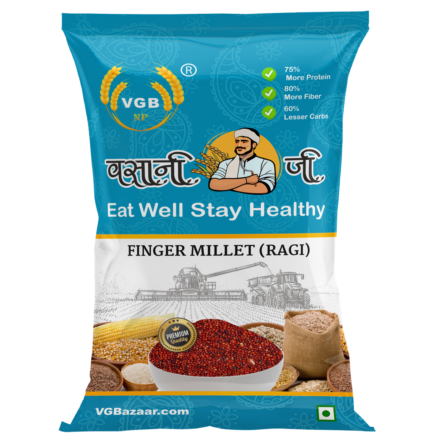 Vasani-G Ragi Whole / Finger Millet