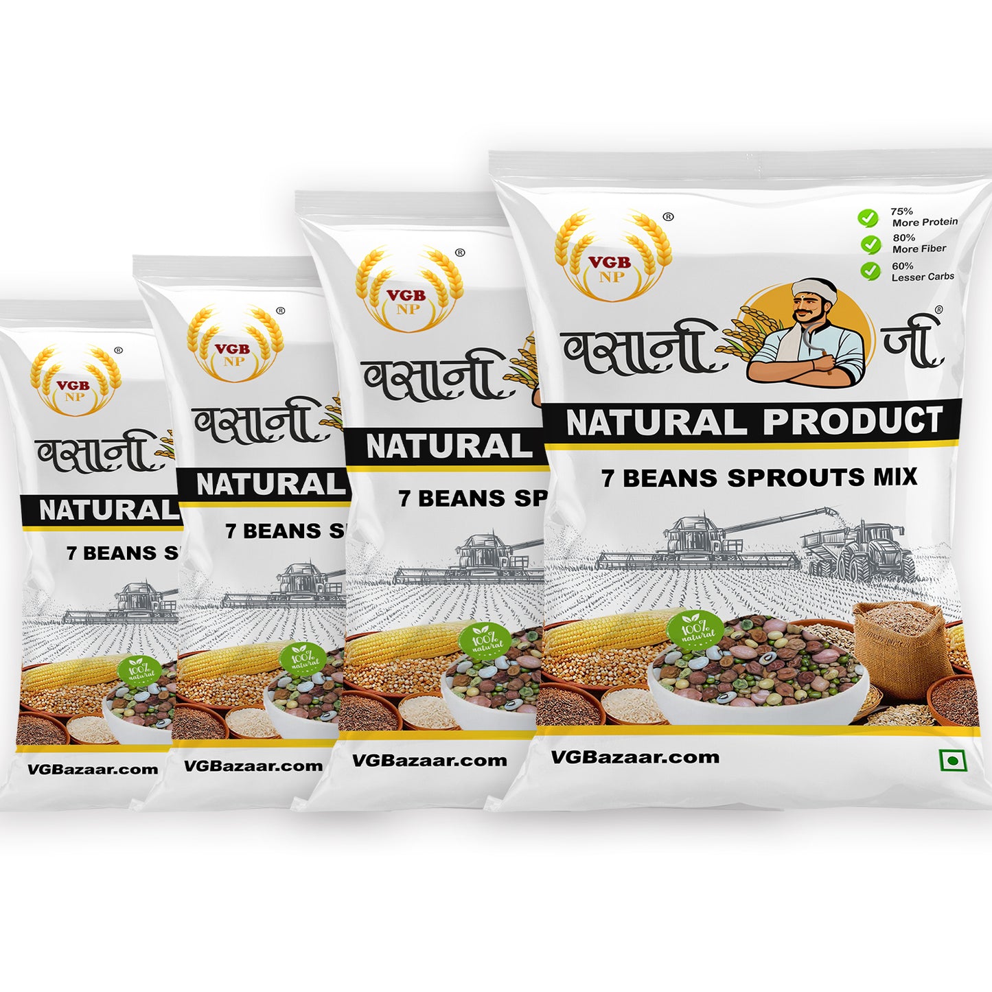 Vasani-G 7 Beans Sprout Mix